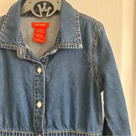 Joe Fresh + Carter’s Girls Dress Size 4 - Picture 6 of 7